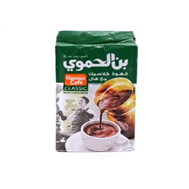 بن مع هال أخضر 500غ 1*6 - الحموي - (ID: 1324)