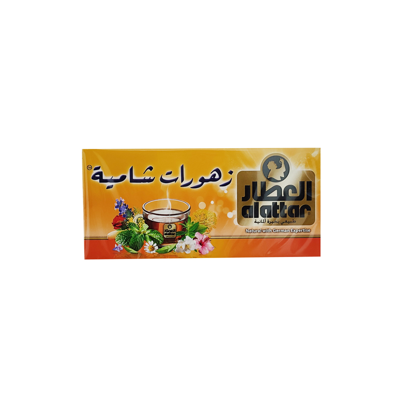 زهورات شامية 20 ظرف 1*24 - العطار - (ID: 1602)