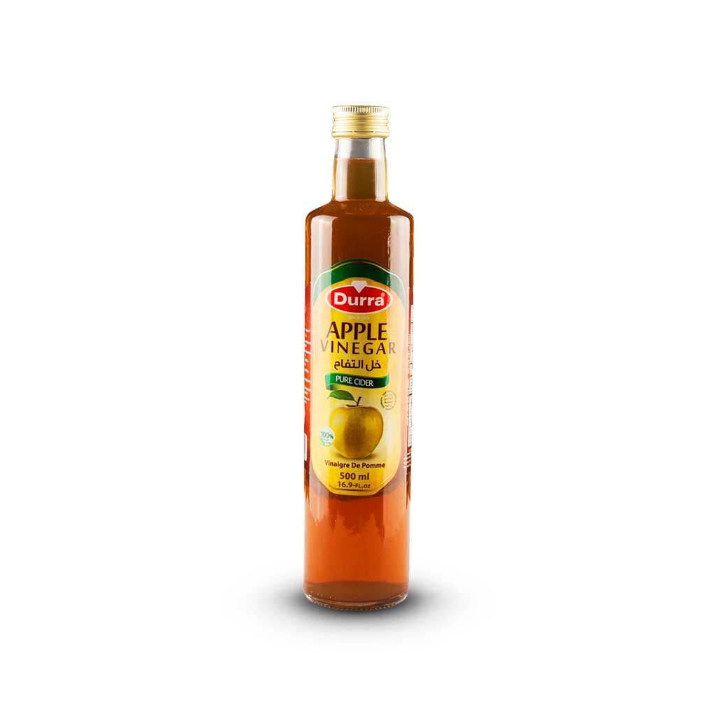 خل تفاح 500 مل زجاج 1*12 - الدرة - (ID: 1641)