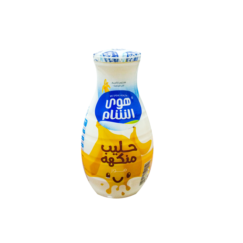 حليب منكه موز 165 مل 1*24 - هوى الشام - (ID: 1665)