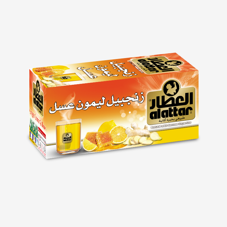 زنجبيل وليمون وعسل ظروف 1*48 - العطار - (ID: 1759)