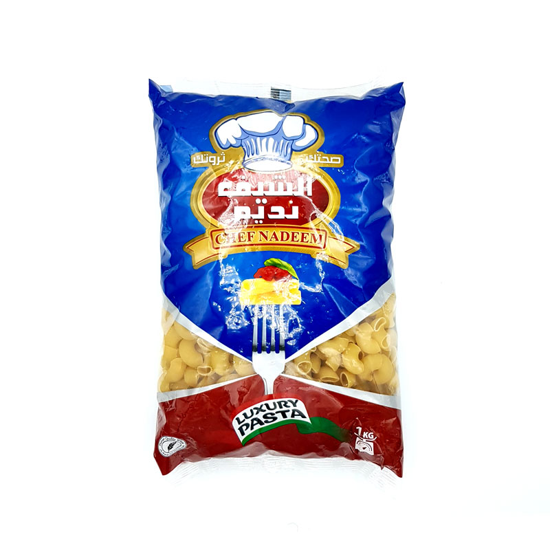 معكرونة كوع كبير 1 كغ 1*12 - الشيف نديم - (ID: 175)