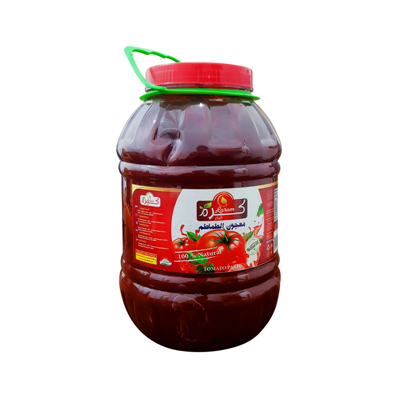 رب البندورة 3.8 كغ عبوة بلاستيك 1*4 - كرم - (ID: 1816)