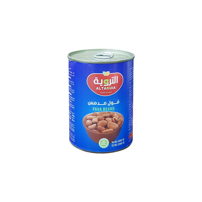 فول مدمس 400 غ 1*24 - التروية - (ID: 1825)