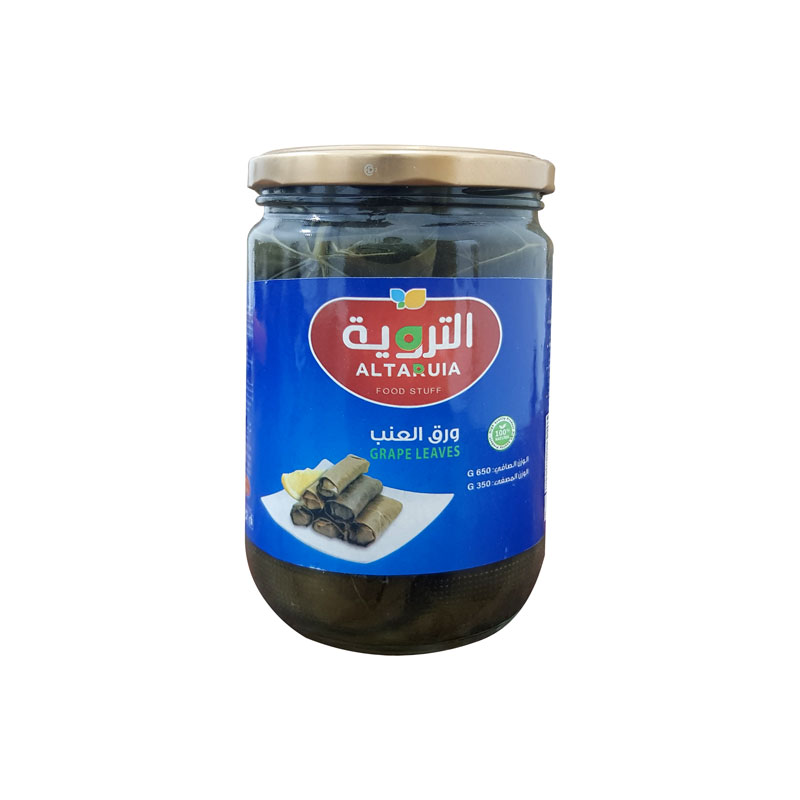 ورق عنب 660 غ  مصفى 350 غ 1*12 - التروية - (ID: 1870)