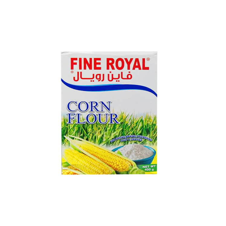 كورن فلور كرتون 400 غ 1*12 - رويال - (ID: 1917)