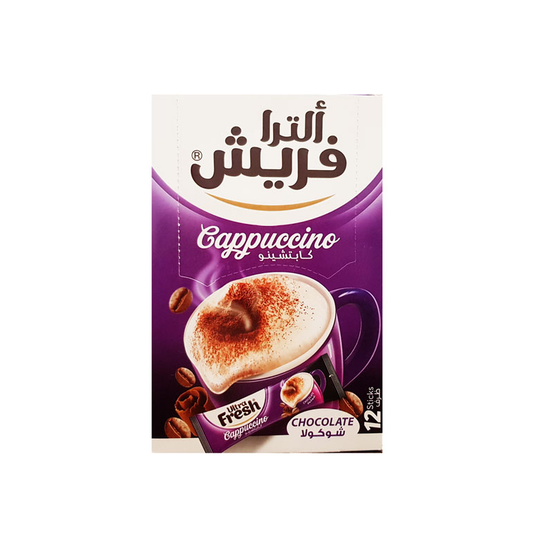كابتشينو شوكولا 1*12 - الترا فريش - (ID: 2450)