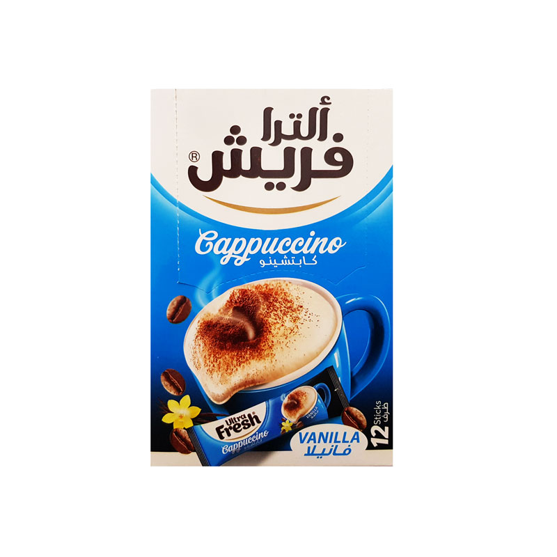 كابتشينو فانيلا 1*12 - الترا فريش - (ID: 2451)