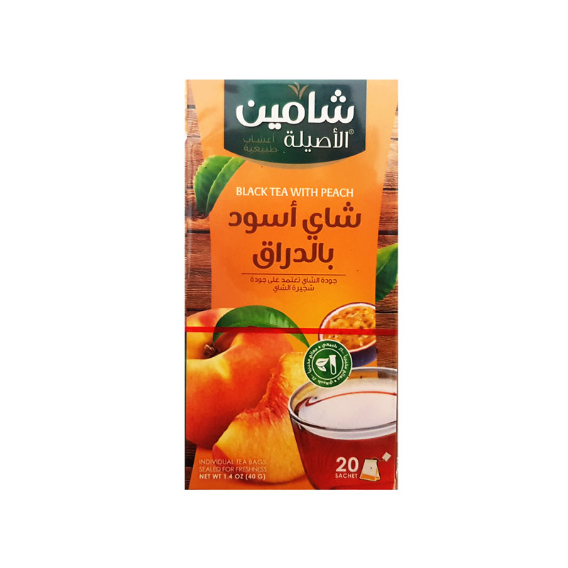شاي اسود  مع الدراق 1*20 - شامين - (ID: 2472)