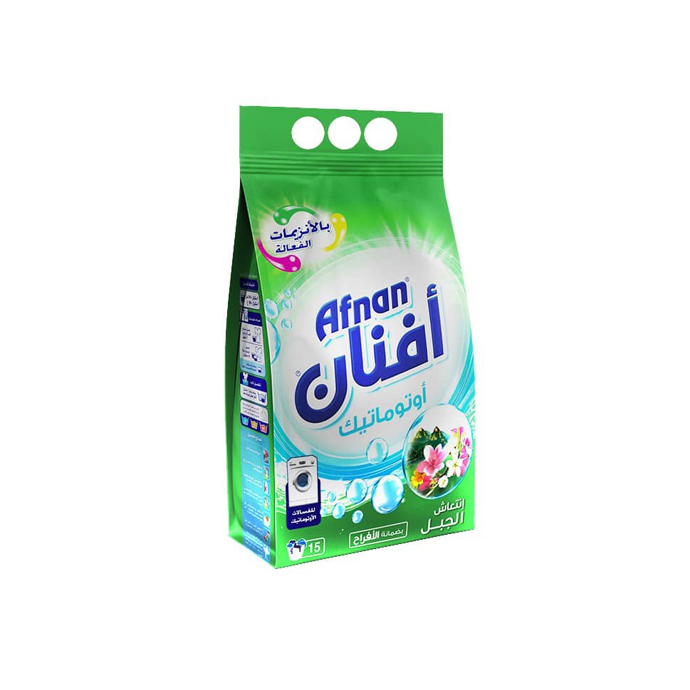 مسحوق غسيل آلي 4 كغ  انتعاش الجبل 1*4 - افنان - (ID: 2511)
