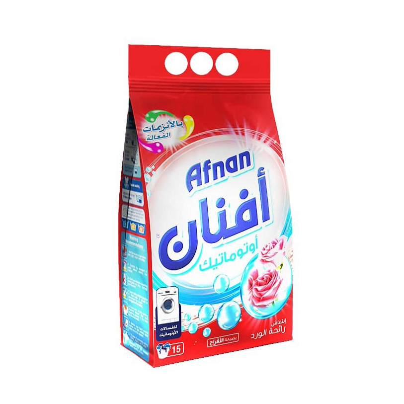 مسحوق غسيل آلي 4 كغ رائحة الورد 1*4 - افنان - (ID: 2540)
