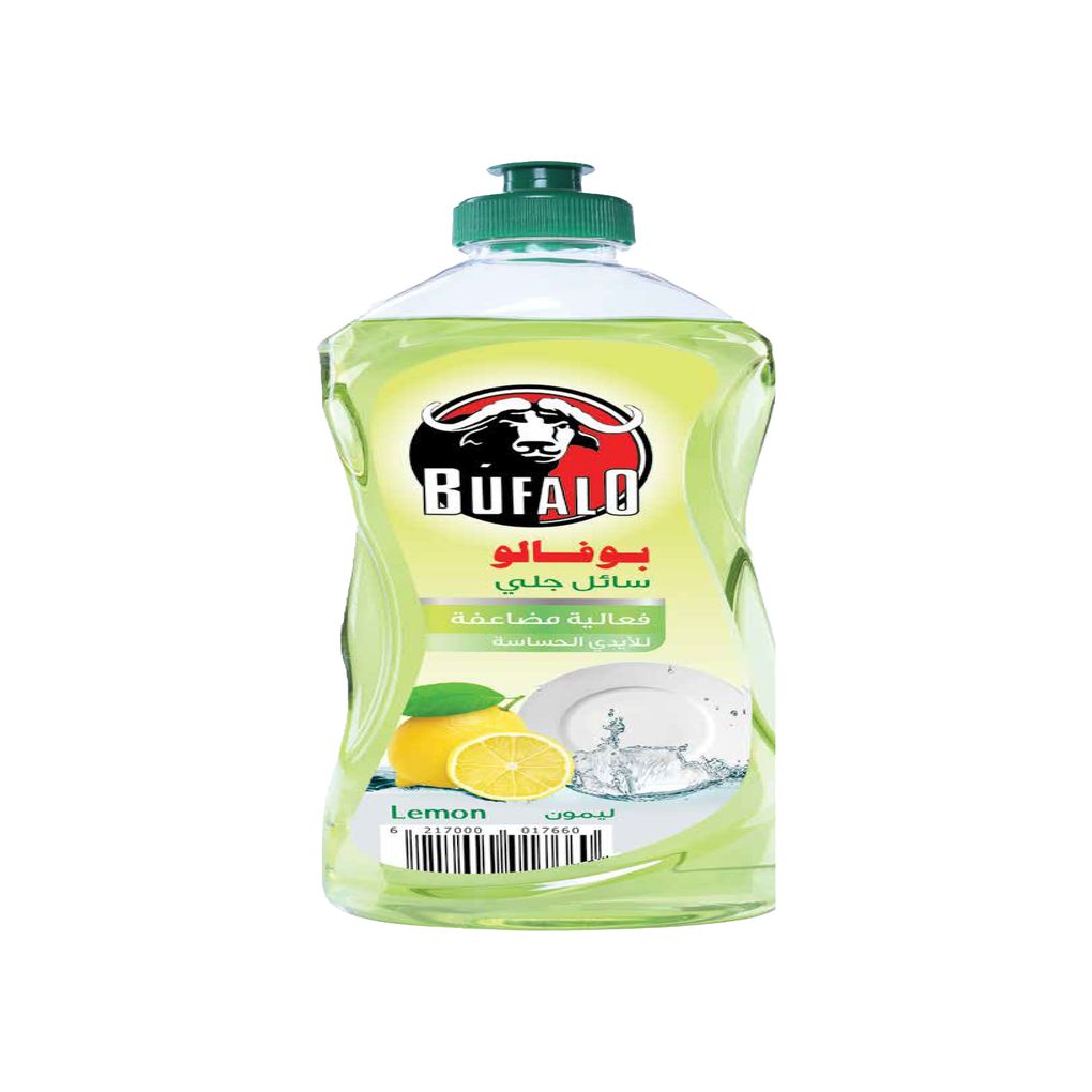سائل جلي 650 مل عطر ليمون 1*12 - بوفالو - (ID: 695)