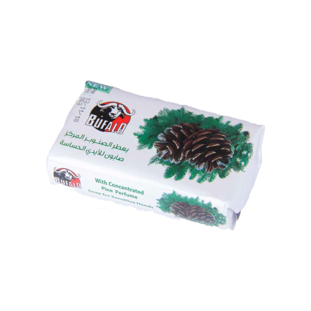 صابون يدين  125 غ  بعطر الصنوبر  1*72 - بوفالو - (ID: 706)