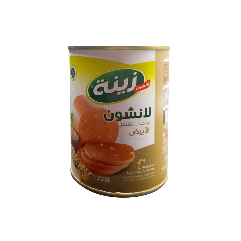مرتديلا 380 غ بنكهة فلفل ابيض 1*24 - زينة - (ID: 953)